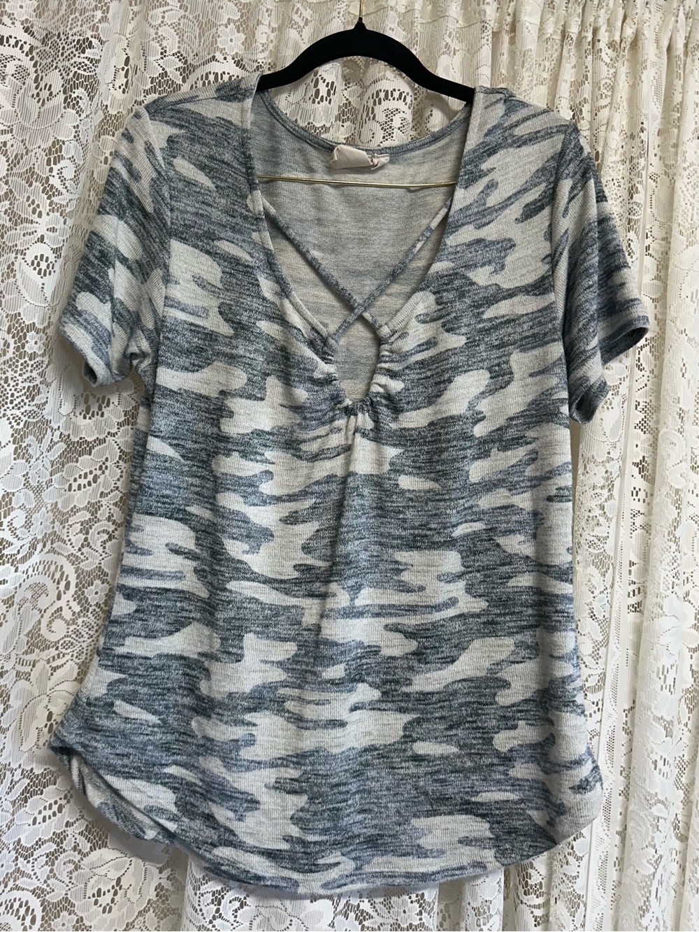 White Crow Pistachio Camo Crossroad T Shirt